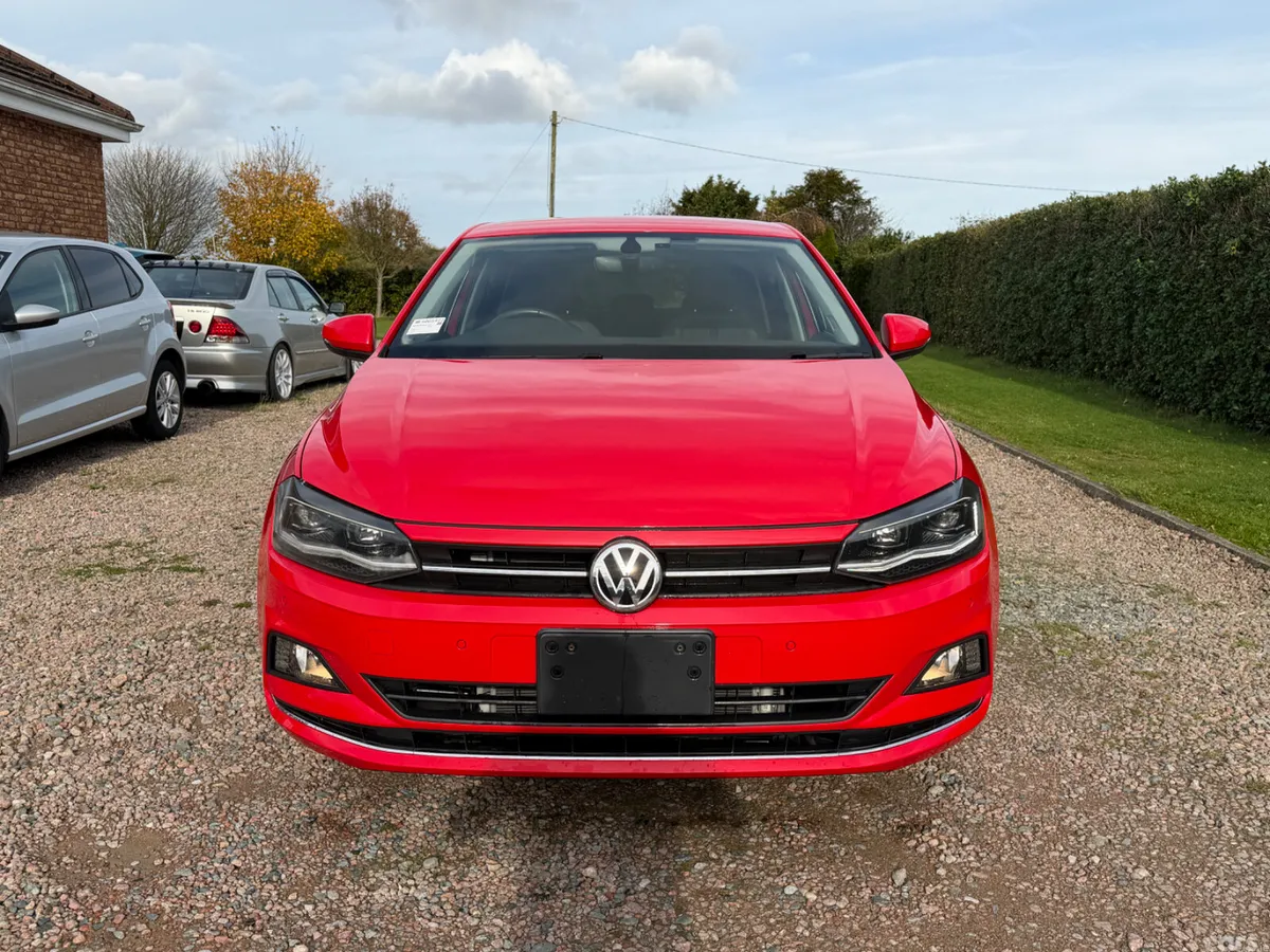 Volkswagen Polo Hatchback, Petrol, 2019, Red