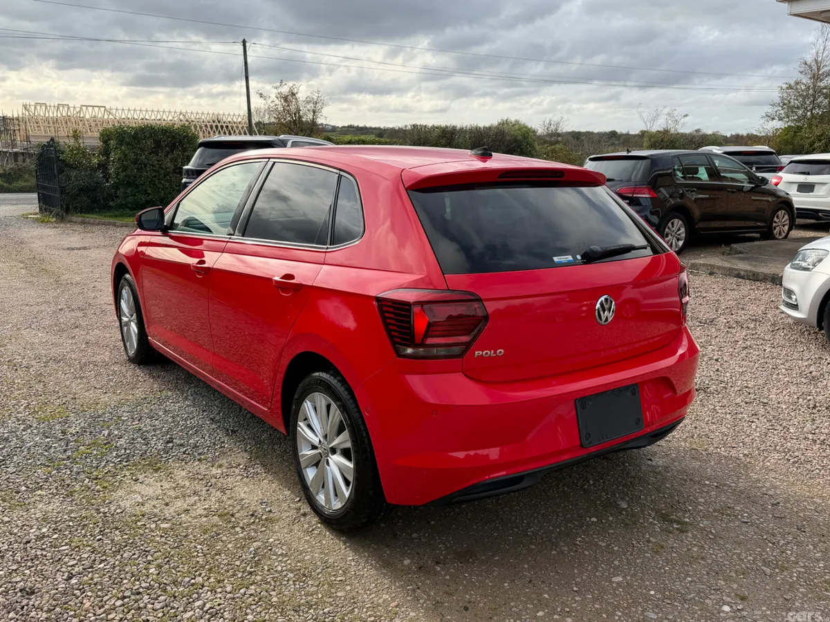 Volkswagen Polo Hatchback, Petrol, 2019, Red