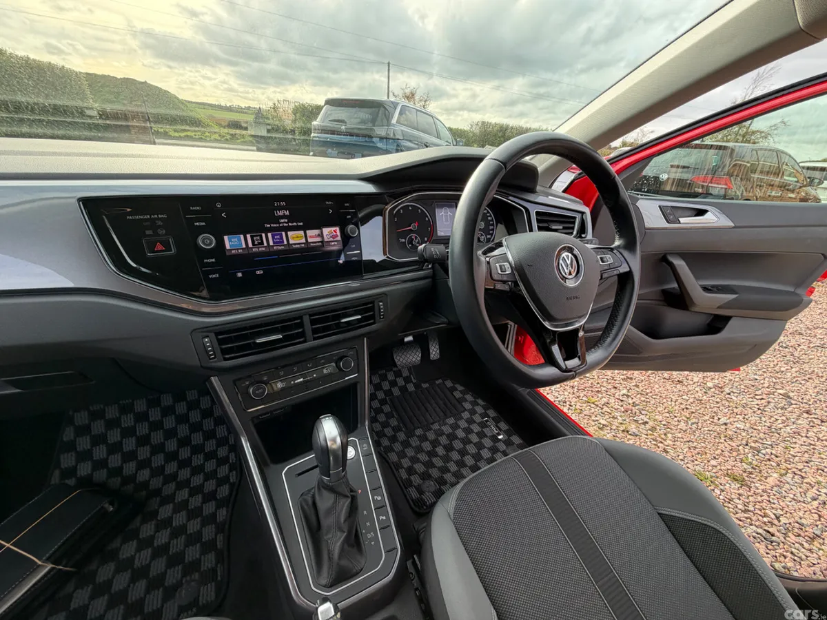 Volkswagen Polo Hatchback, Petrol, 2019, Red