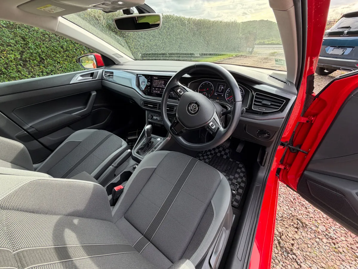 Volkswagen Polo Hatchback, Petrol, 2019, Red