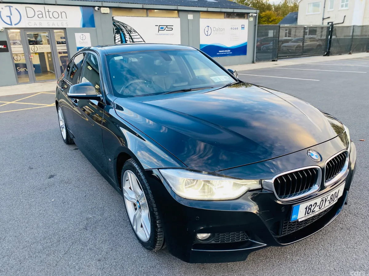 BMW 3-Series Saloon, Petrol Plug-in Hybrid, 2018, Black