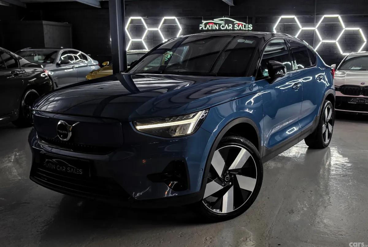 Volvo C40 Coupe, Electric, 2022, Blue