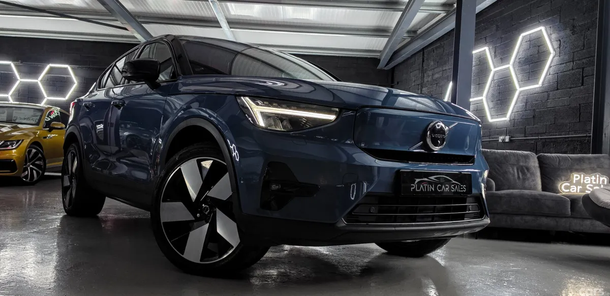 Volvo C40 Coupe, Electric, 2022, Blue