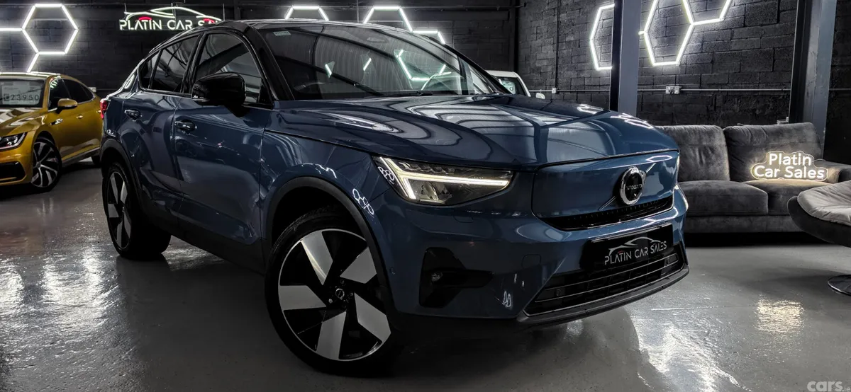 Volvo C40 Coupe, Electric, 2022, Blue