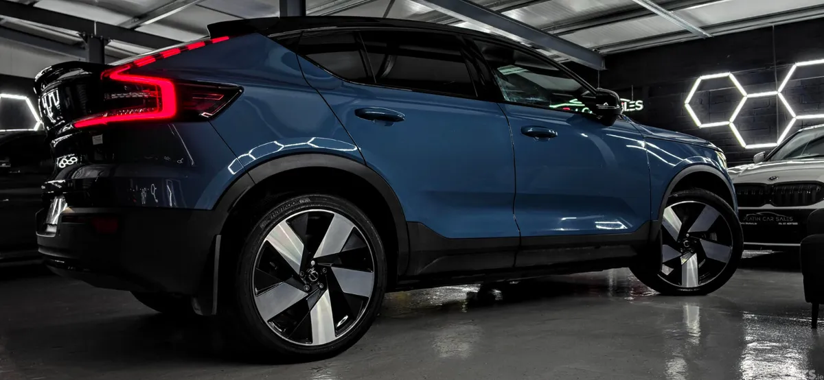 Volvo C40 Coupe, Electric, 2022, Blue