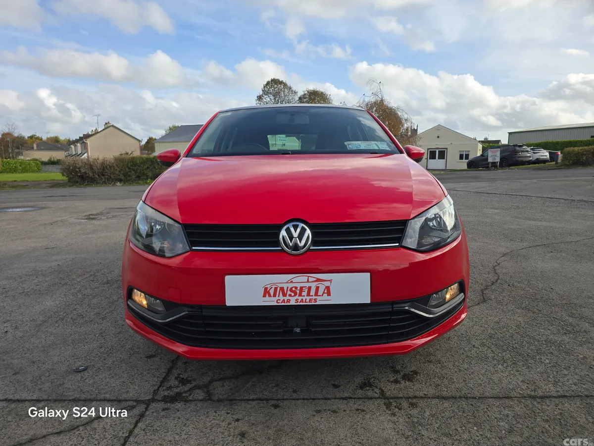 Volkswagen Polo Hatchback, Petrol, 2017, Red