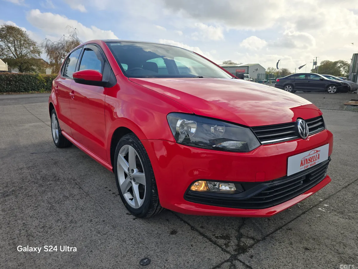 Volkswagen Polo Hatchback, Petrol, 2017, Red