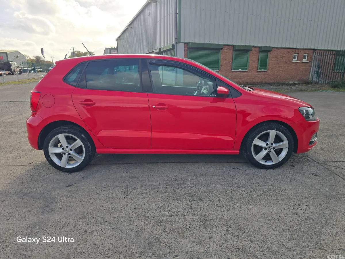 Volkswagen Polo Hatchback, Petrol, 2017, Red