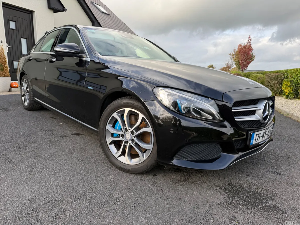 Mercedes-Benz C-Class Saloon, Petrol Plug-in Hybrid, 2017, Black