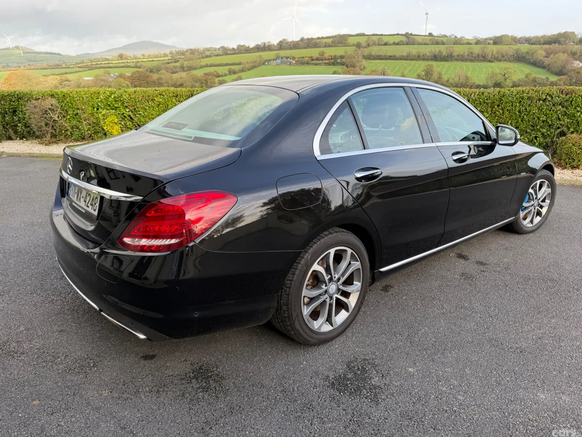 Mercedes-Benz C-Class Saloon, Petrol Plug-in Hybrid, 2017, Black