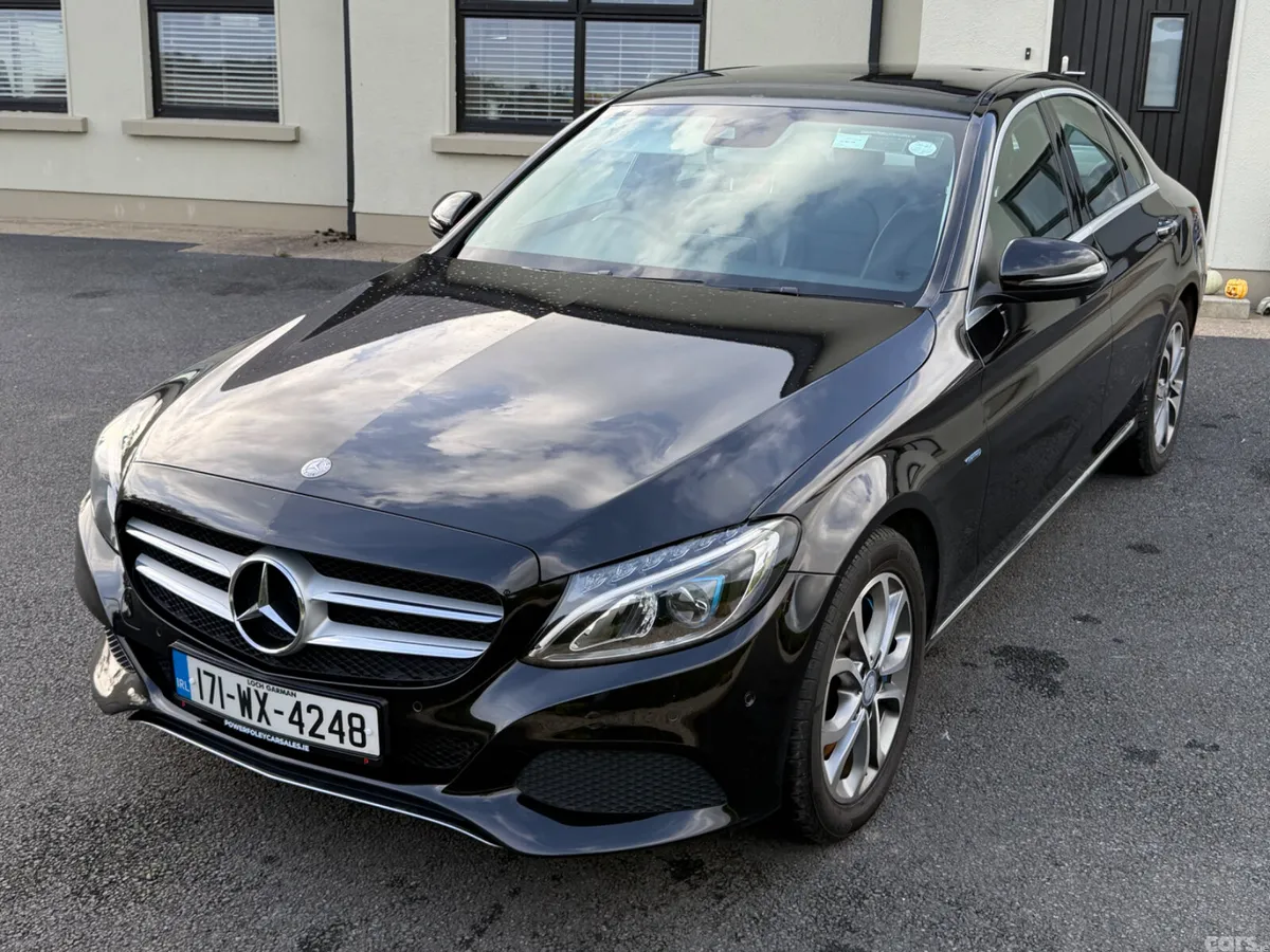 Mercedes-Benz C-Class Saloon, Petrol Plug-in Hybrid, 2017, Black