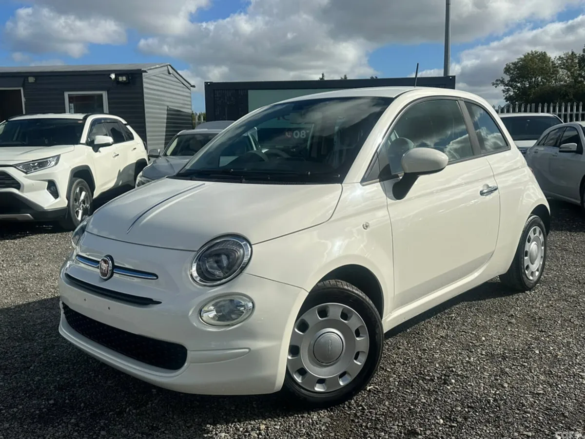 Fiat 500 Hatchback, Petrol, 2016, White