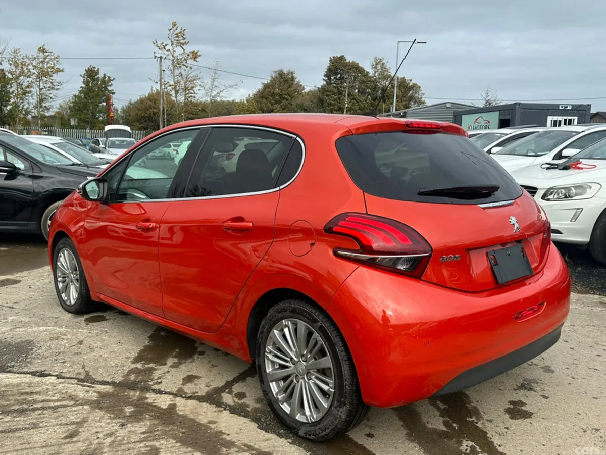 Peugeot 208 Hatchback, Petrol, 2017, Orange
