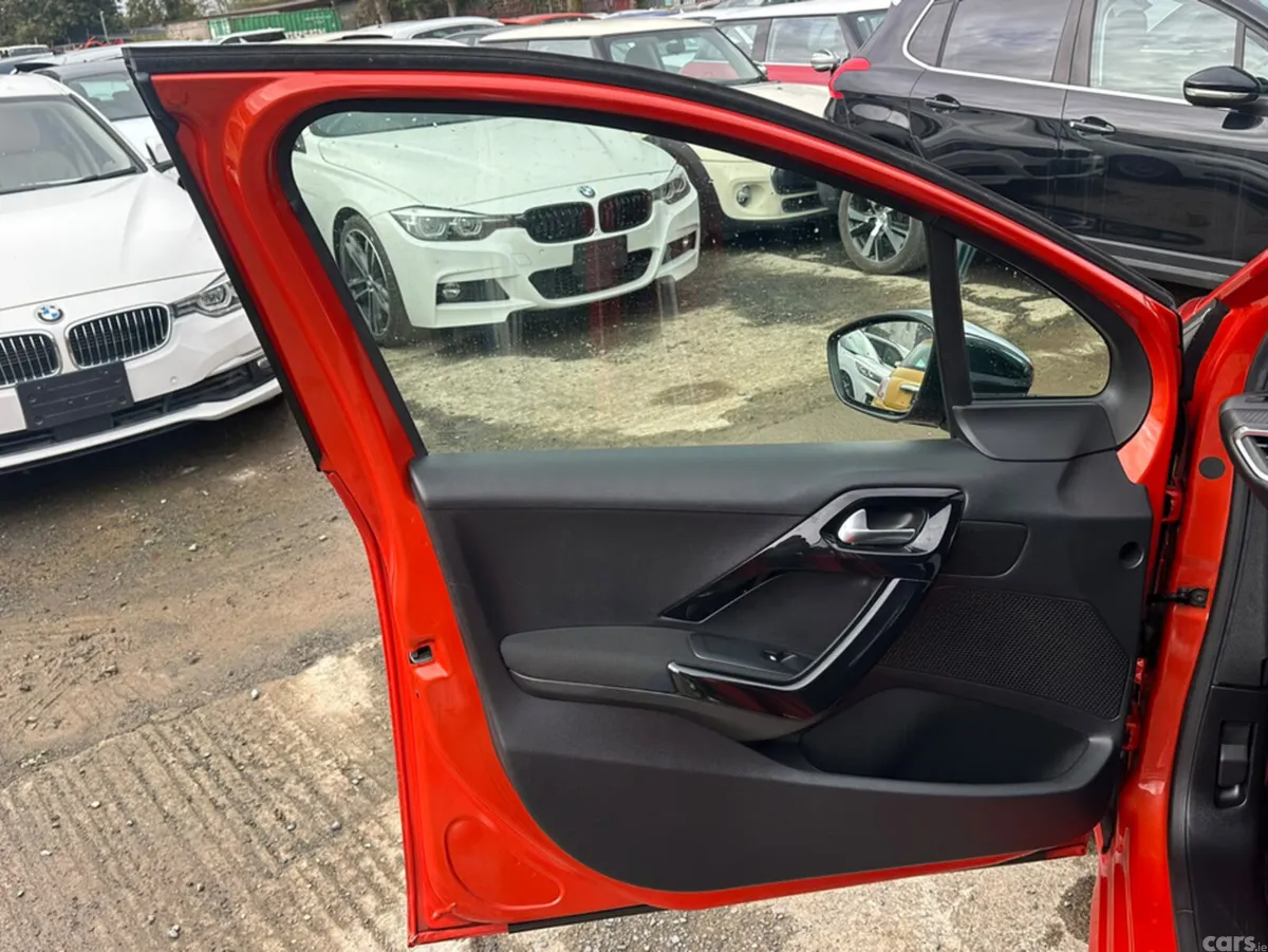 Peugeot 208 Hatchback, Petrol, 2017, Orange