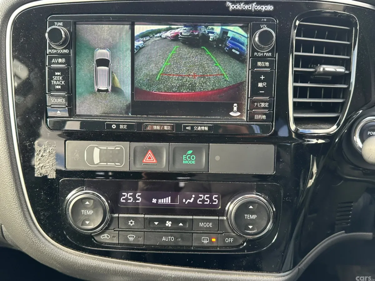 Mitsubishi Outlander SUV, Petrol Plug-in Hybrid, 2015, Red