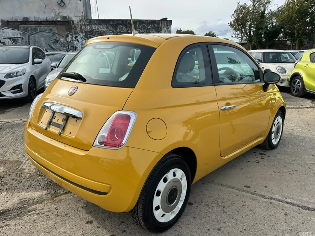 Fiat 500 Hatchback, Petrol, 2013, Yellow