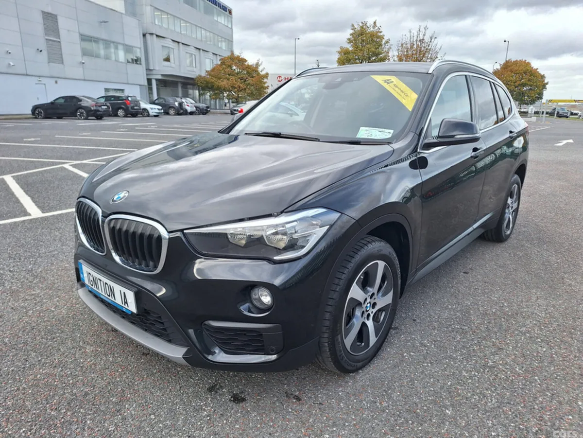 BMW X1 Estate, Petrol, 2019, Black