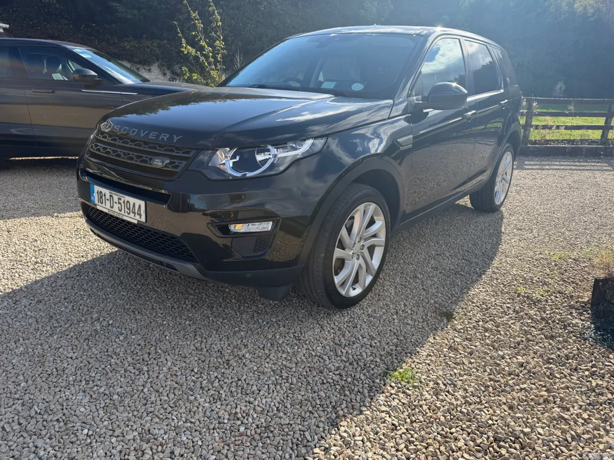 Land Rover Discovery Sport SUV, Diesel, 2018, Black