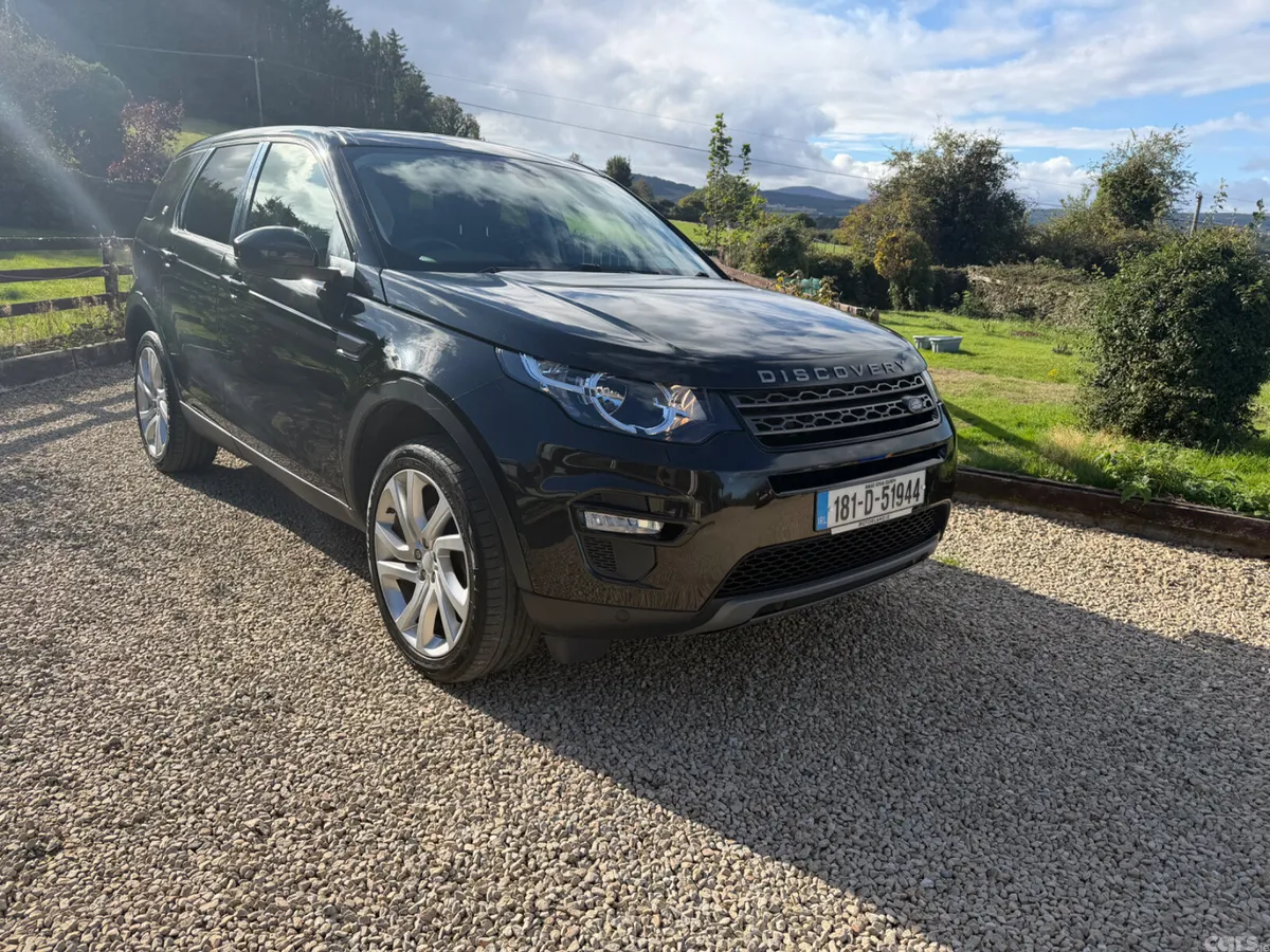Land Rover Discovery Sport SUV, Diesel, 2018, Black