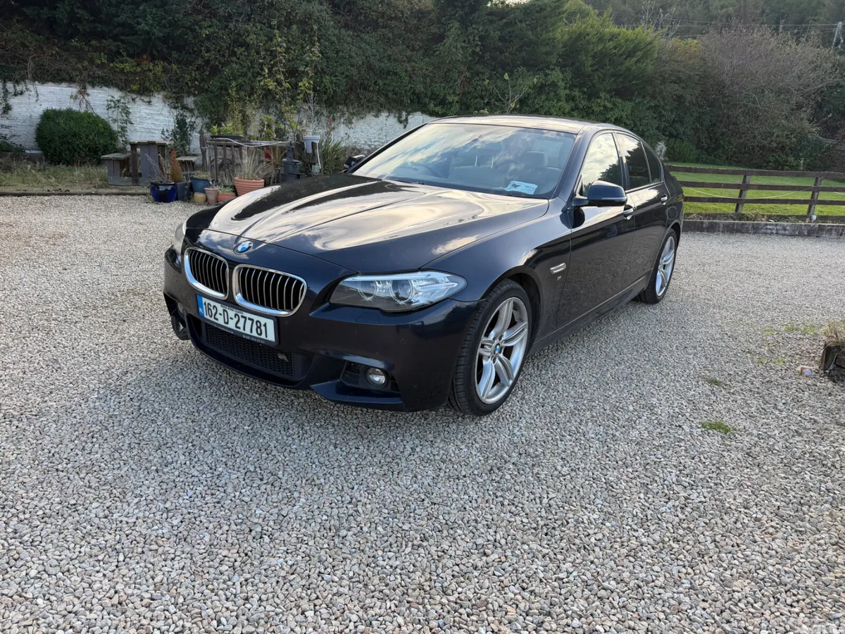 BMW 5-Series Saloon, Diesel, 2016, Black