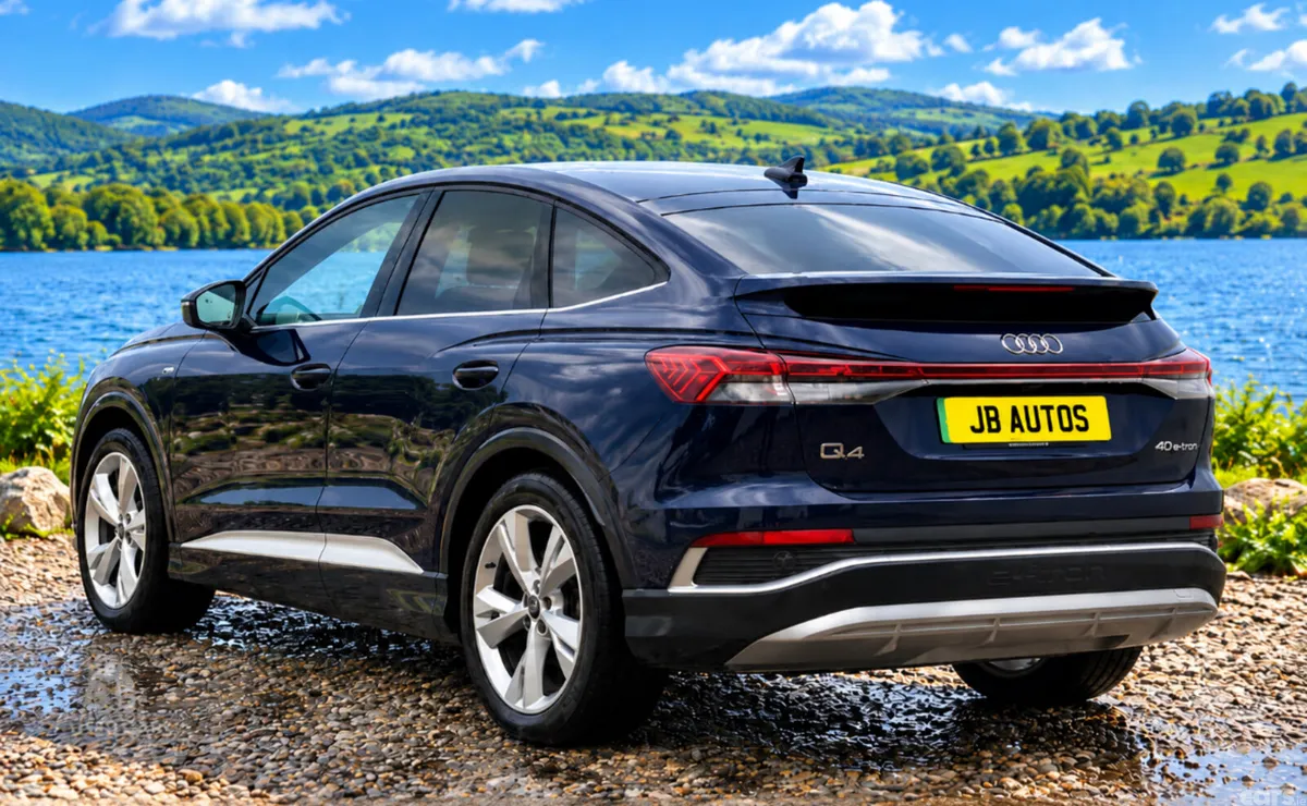 Audi Q4 e-tron SUV, Electric, 2023, Blue