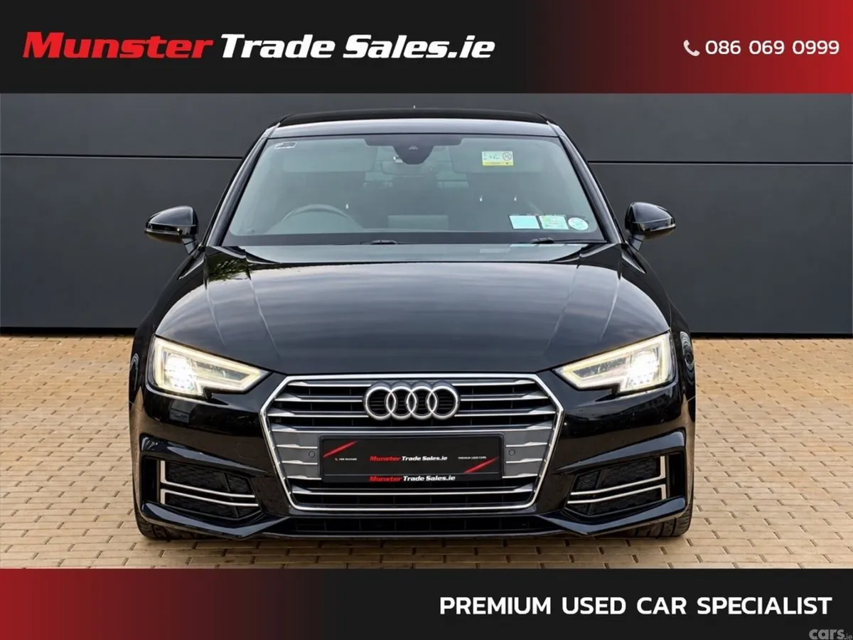 Audi A4 Saloon, Diesel, 2018, Black