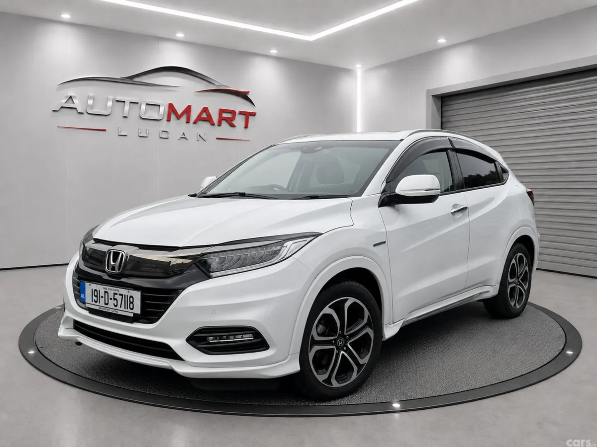 Honda Vezel Estate, Petrol Hybrid, 2019, White