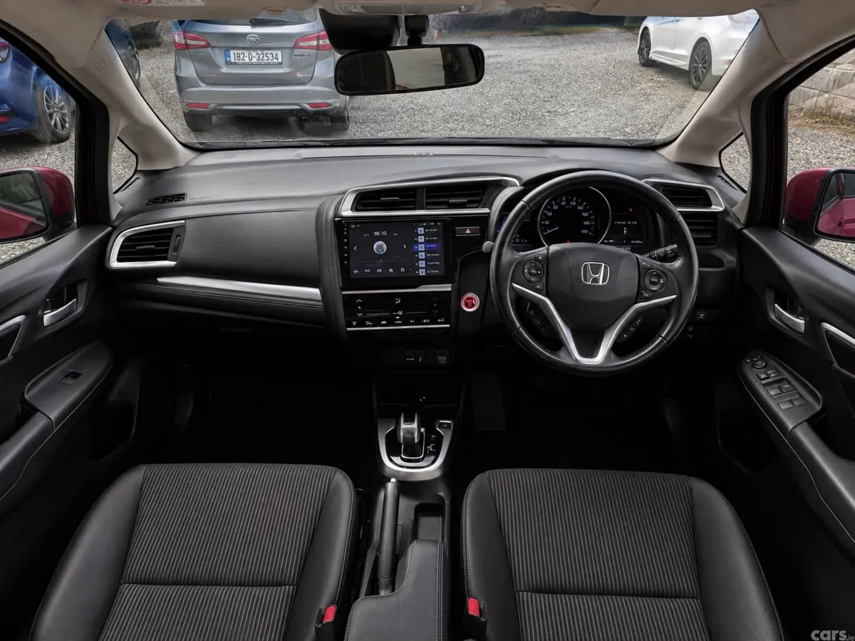 Honda Fit Hatchback, Petrol Hybrid, 2018, Red