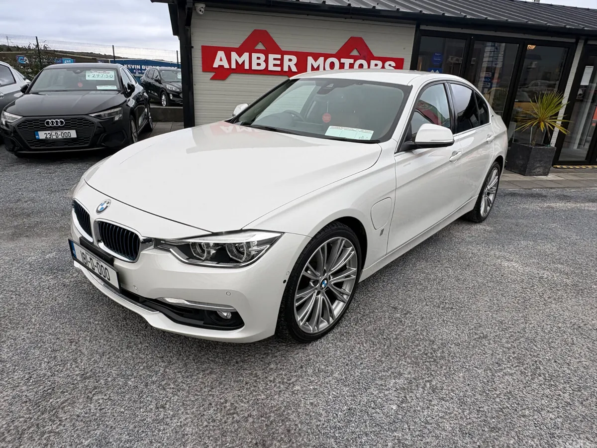 BMW 3-Series Saloon, Petrol Plug-in Hybrid, 2018, White