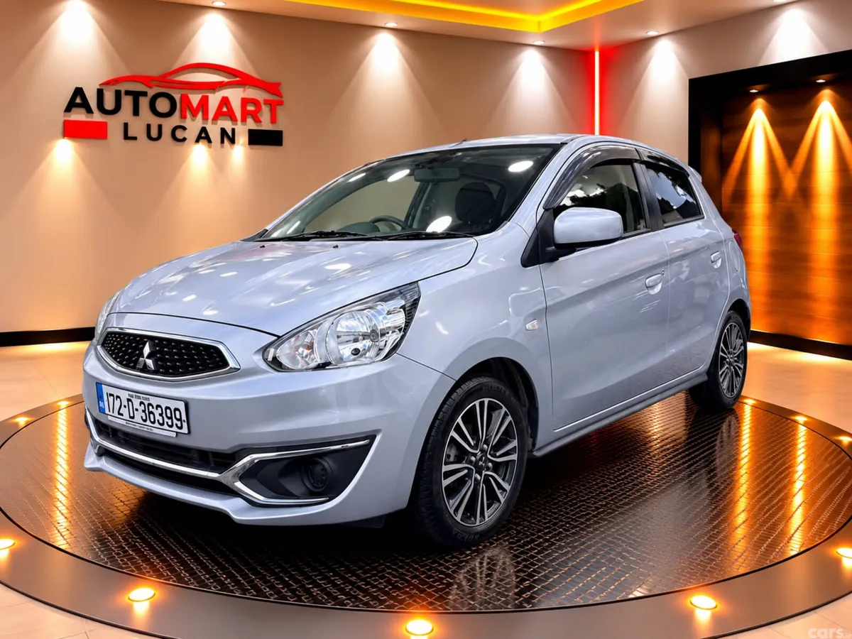 Mitsubishi Mirage Hatchback, Petrol, 2017, Silver