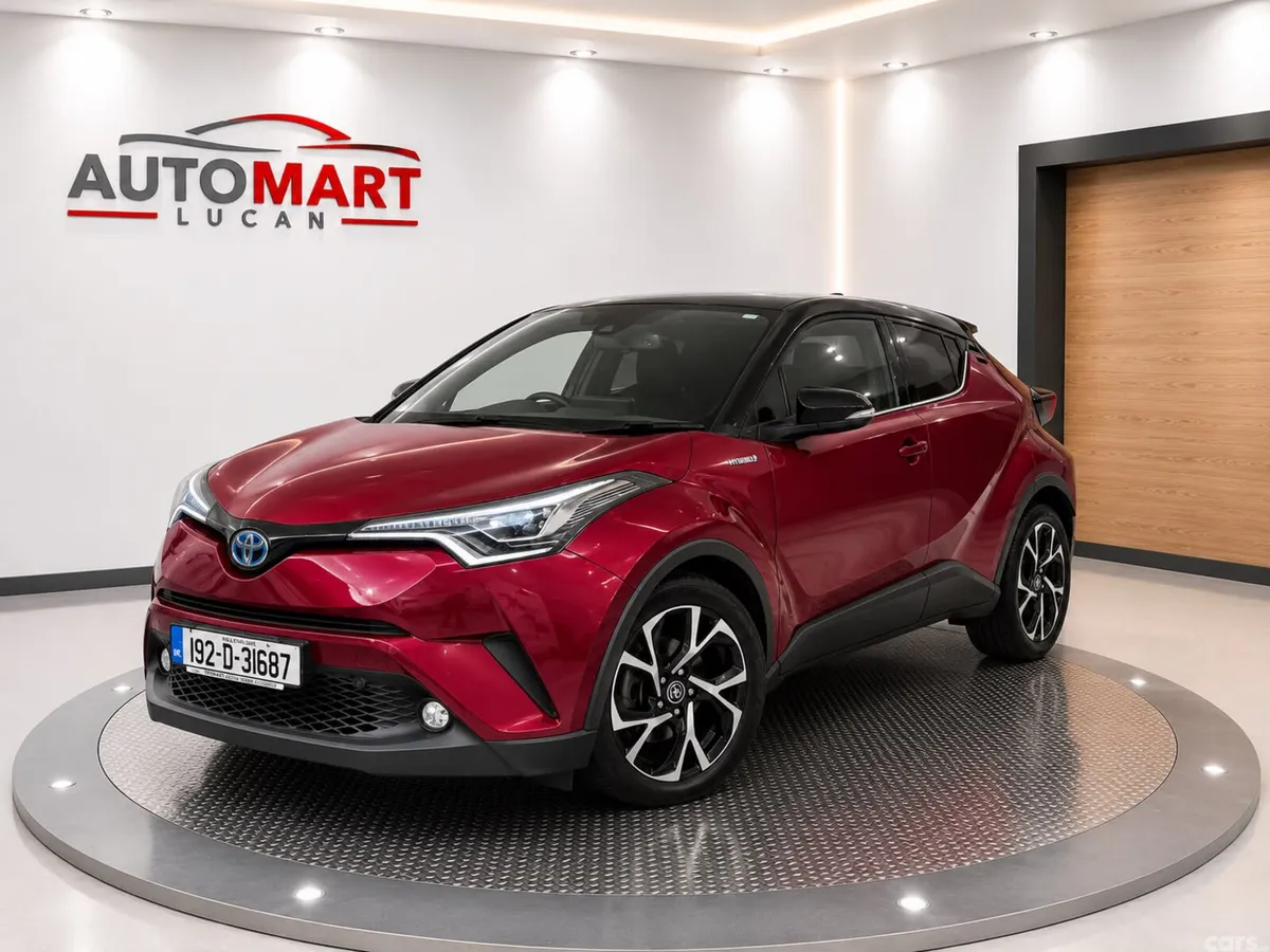 Toyota C-HR Hatchback, Petrol Hybrid, 2019, Red