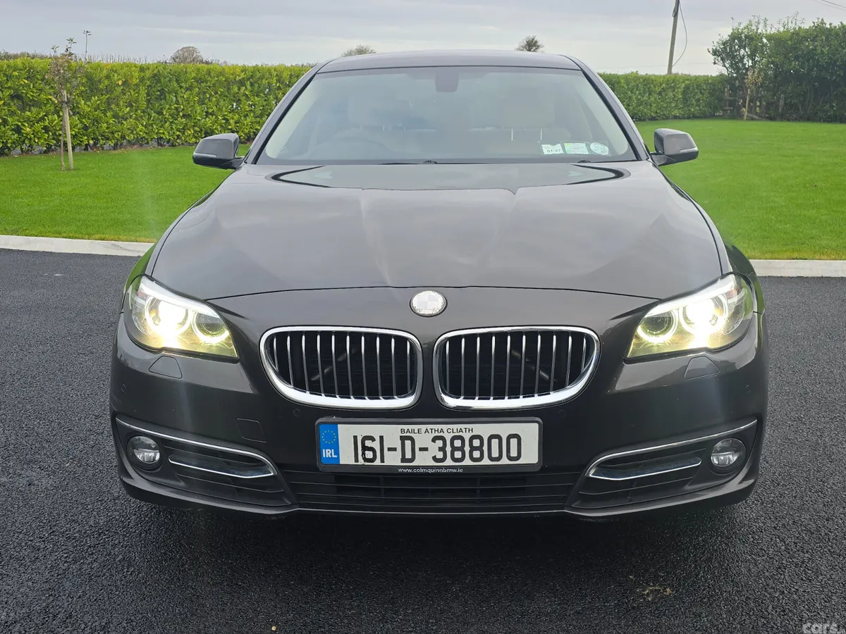 BMW 5-Series Saloon, Diesel, 2016, Brown