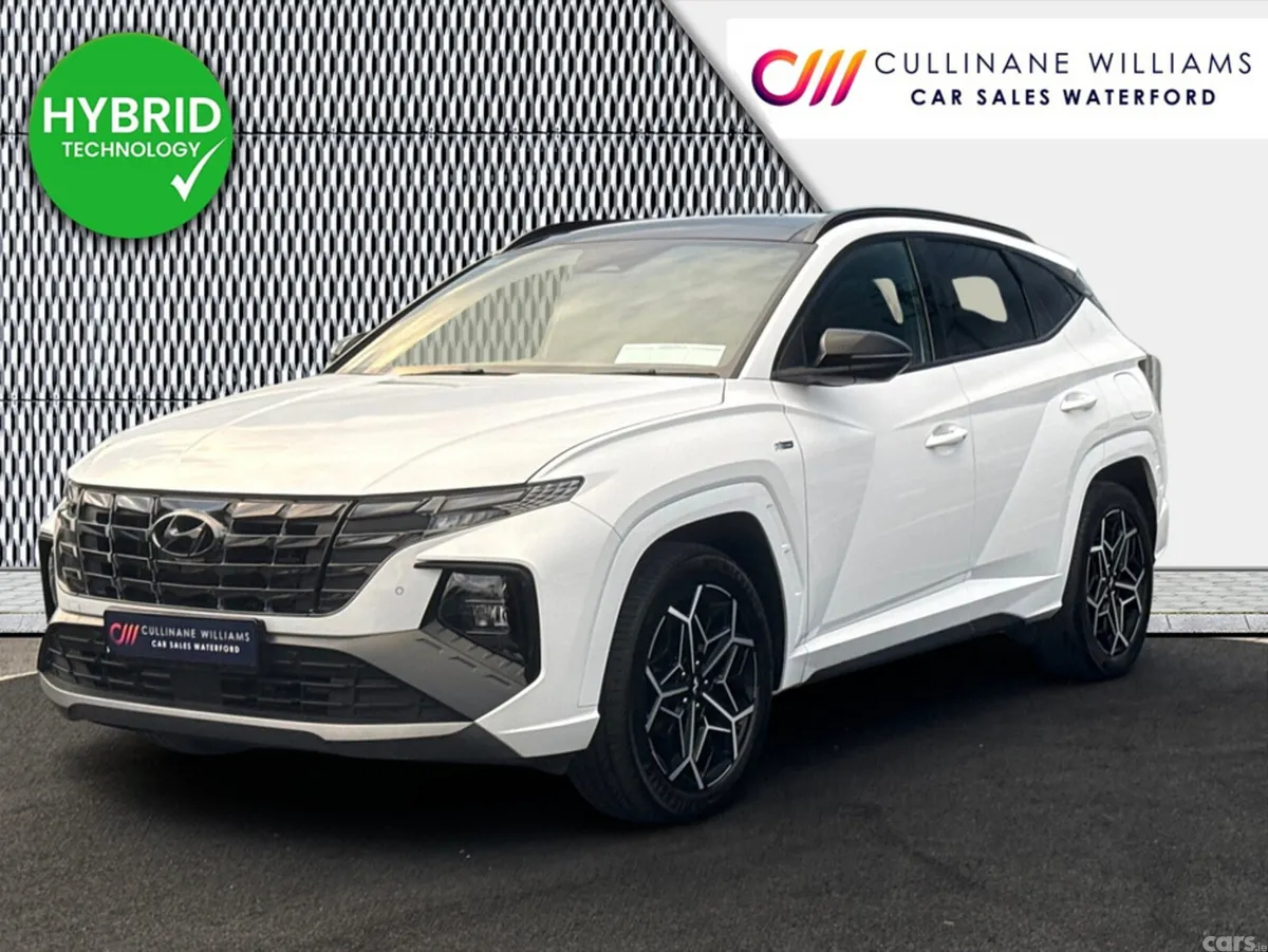 Hyundai Tucson SUV, Petrol Hybrid, 2024, White