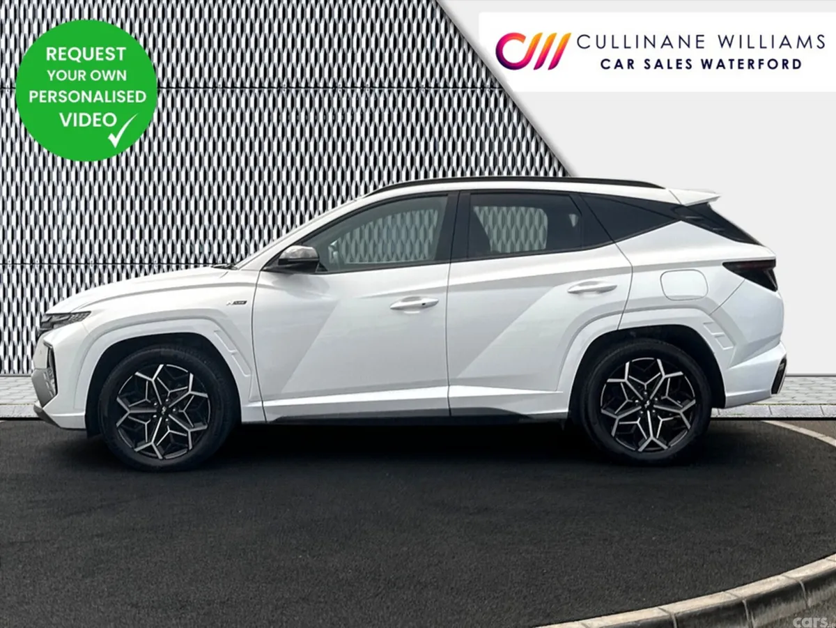 Hyundai Tucson SUV, Petrol Hybrid, 2024, White