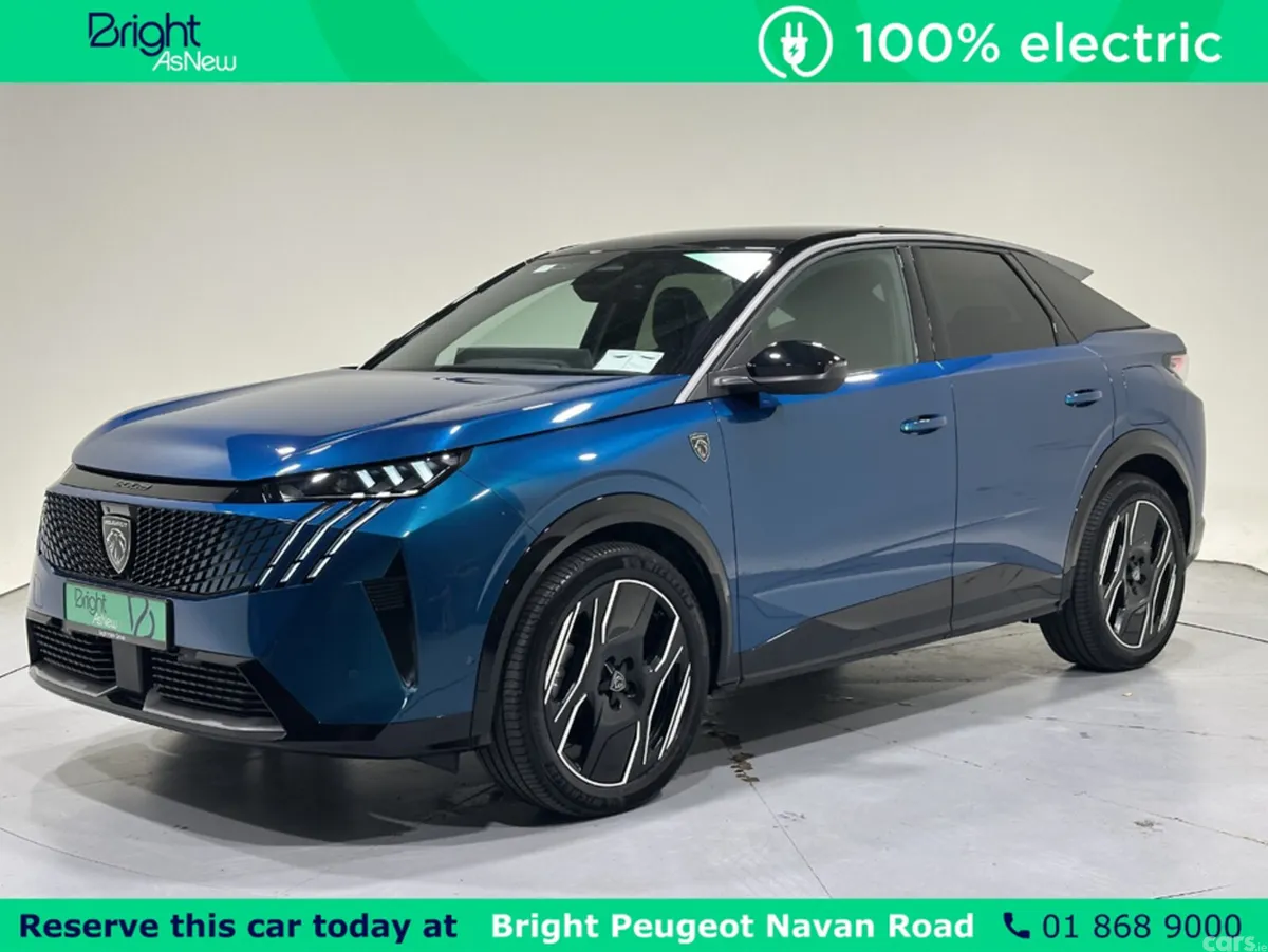 Peugeot 3008 MPV, Electric, 2024, Blue