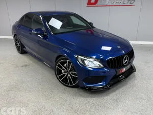 Mercedes-Benz C-Class Saloon, Diesel, 2017, Blue