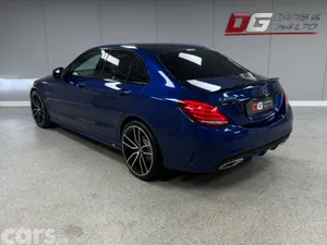 Mercedes-Benz C-Class Saloon, Diesel, 2017, Blue