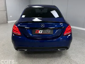 Mercedes-Benz C-Class Saloon, Diesel, 2017, Blue