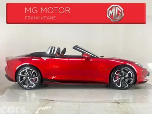 MG Cyberster Convertible, Electric, 2027, Red