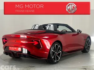 MG Cyberster Convertible, Electric, 2027, Red