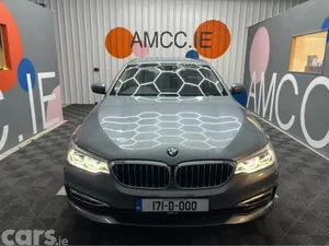 BMW 5-Series Saloon, Petrol Plug-in Hybrid, 2017, Grey
