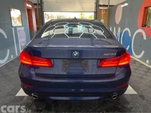 BMW 5-Series Saloon, Diesel, 2017, Blue