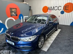BMW 5-Series Saloon, Diesel, 2017, Blue