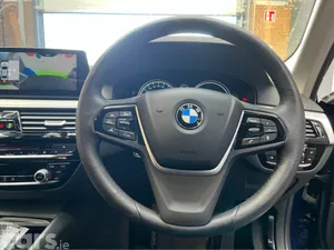 BMW 5-Series Saloon, Diesel, 2017, Blue