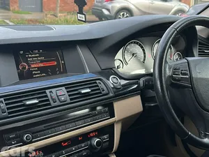BMW 5-Series Saloon, Diesel, 2015, Black