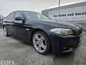 BMW 5-Series Saloon, Diesel, 2013, Black