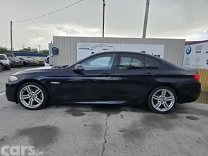 BMW 5-Series Saloon, Diesel, 2013, Black
