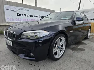 BMW 5-Series Saloon, Diesel, 2013, Black