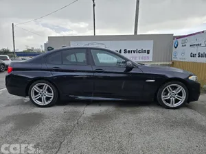 BMW 5-Series Saloon, Diesel, 2013, Black