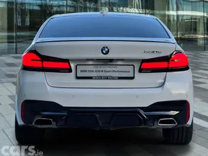 BMW 5-Series Saloon, Petrol Plug-in Hybrid, 2021, White